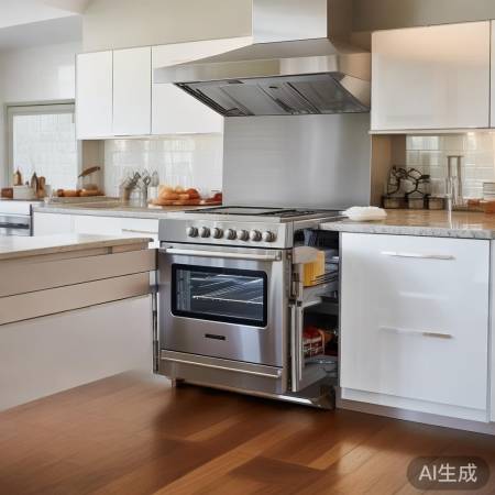 厨房空间省心集成灶