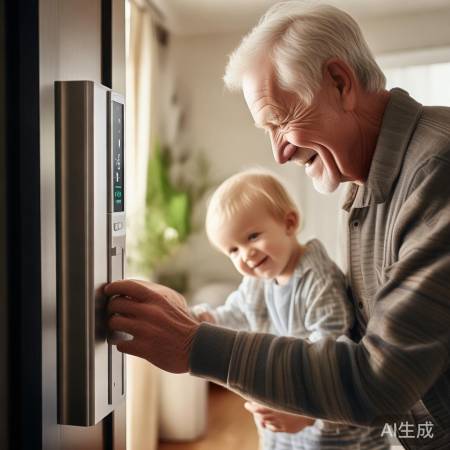 智能锁，老人小孩适用