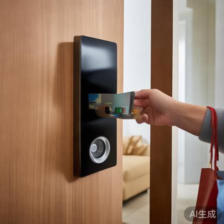刷卡开门，方便快捷