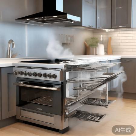 分体灶更胜一筹,易更换,油烟分