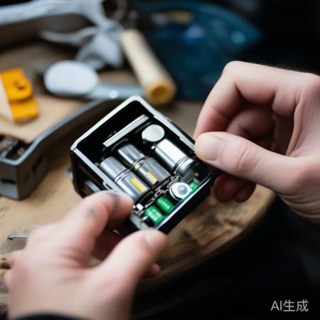 检查电池，更换简单