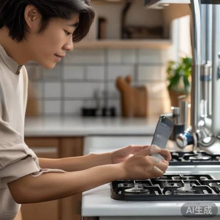 燃气灶电池安装指南