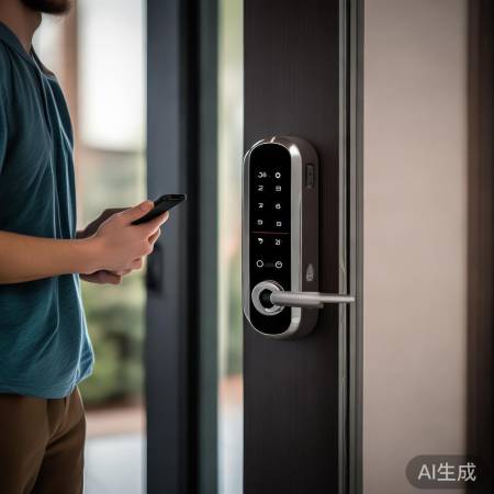 安装智能锁，测试功能正常