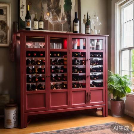 宜家红酒柜，简约实用，变身个性